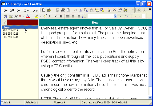 azz cardfile software for real estate agents software sample ads for real estate agents