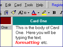 card body